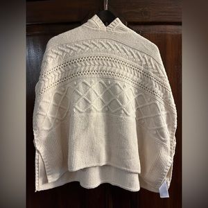Gap sweater poncho